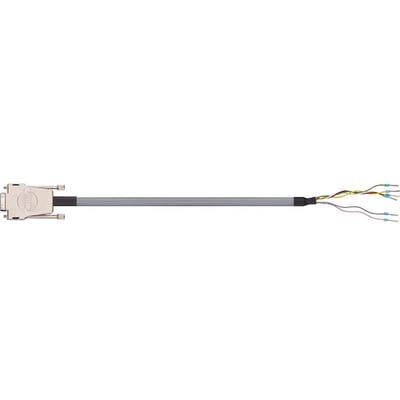 readycable® encoder cable suitable for Festo NEBM-S1G9-E-XXX-LE6, base cable PVC 10 x d (MAT9722313)