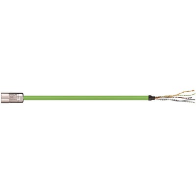 readycable® feedback cable suitable for Allen Bradley 2090-CFBM4DF-CDAFXX, base cable PUR 7.5 x d (MAT9841753)