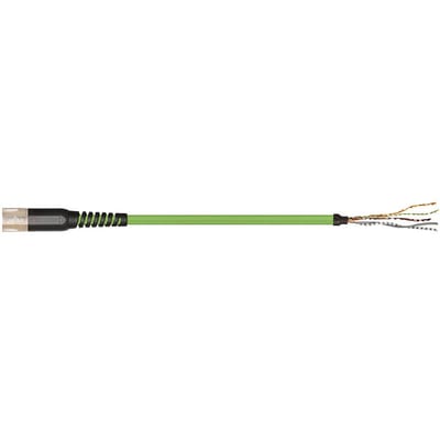 readycable® feedback cable suitable for Allen Bradley 2090-CFBM7DF-CEAFXX, base cable PUR 7.5 x d (MAT9841752)