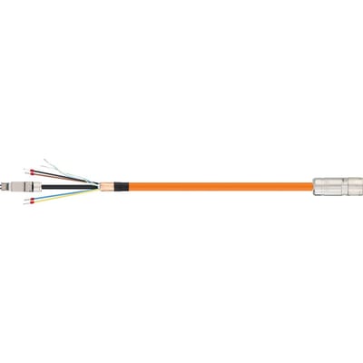 readycable® hybrid cable suitable for Festo INEBM-M23G15-EH-XX-Q9N-R3LEG14, basic cable, PVC, 10 x d (MAT9752351)
