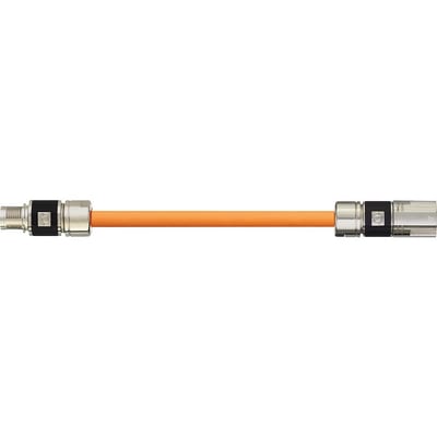 readycable® hybrid servo cable, suitable for Siemens 6FX_002-8QE04 extension cable, PVC 10XD (MAT97515131)