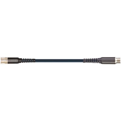 readycable® motor cable suitable for Allen Bradley 2090-CPWM7E7-16AF, extension cable PUR 10XD (MAT9861712)