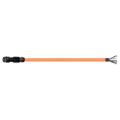 readycable® motor cable suitable for Mitsubishi Electric PCS025N-XXX-C4, base cable, PVC 15 x d (MAT9462001)