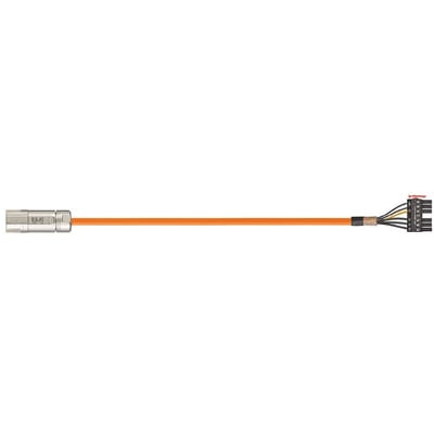 readycable® power cable suitable for Siemens 6FX_002-5DN27, base cable Speedtec, PVC 10 x d (MAT97515128)
