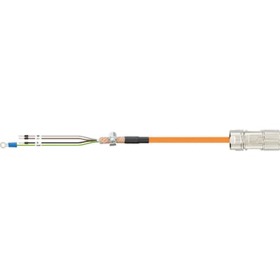 readycable® power cable suitable for Siemens 6FX3_02-5CL02, basic cable, PVC 15XD (MAT9461578)