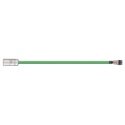 readycable® resolver cable suitable for Berger Lahr VW3M8101RXXX, base cable PVC 15 x d (MAT9440401)