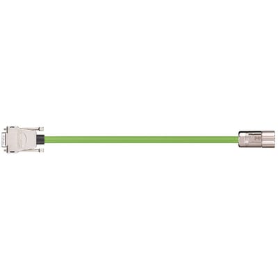 readycable® resolver cable suitable for Festo NEBM-M23G12-E--N-S1G9, base cable PVC 10 x d (MAT9742308)