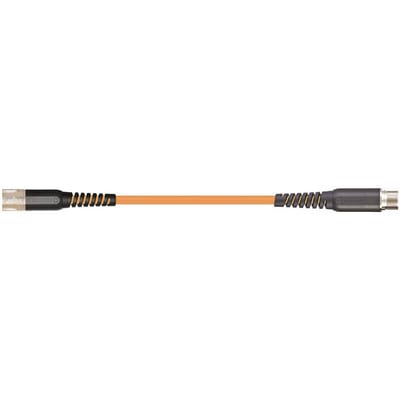 readycable® servo cable suitable for Allen Bradley 2090-CPBM7E7-12AFXX, extension cable PVC 15 x d (MAT9461793)