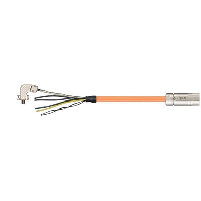 readycable® servo cable suitable for Allen Bradley 2090-CSBM1DE-18AF, base cable PVC 10 x d (MAT9751710)