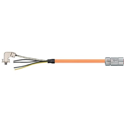 readycable® servo cable suitable for Allen Bradley 2090-CSWM1DE-10AF, base cable PUR 10 x d (MAT9851724)