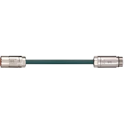 readycable® servo cable suitable for Baumüller 326589 (5M) (ext.), 28 A extension cable, PVC 7.5 x d (MAT9297060)