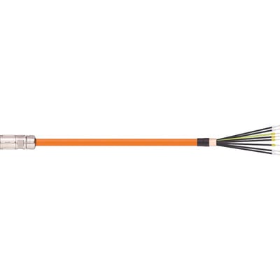 readycable® servo cable, suitable for Harmonic Drive, APC2-10-8M23-B-BT-0-XXX-00, base cable PVC 15 x d (MAT9452703)