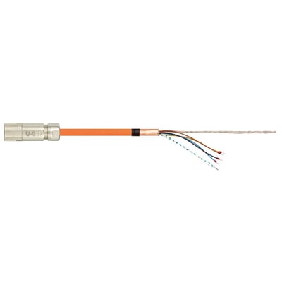 readycable® servo cable, suitable for KEB, 00.S4.519-XXXX, base cable PVC 10 x d (MAT9753001)