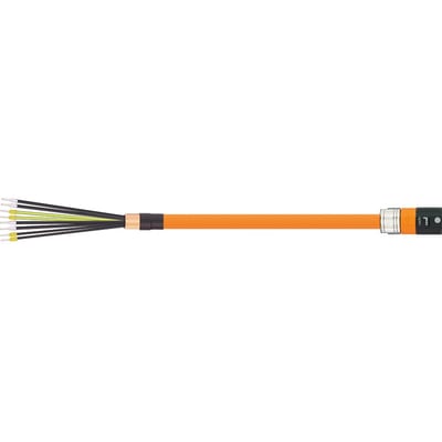 readycable® servo cable suitable for KEBA KM11-3PHBT-I17-10A-KSXXX, basic cable PVC 15XD (MAT9753500)