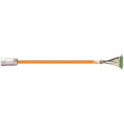 readycable® servo cable suitable for Kollmorgen / Danaher Motion 102810 (20 m), base cable, PVC 7.5 x d (MAT9340017)