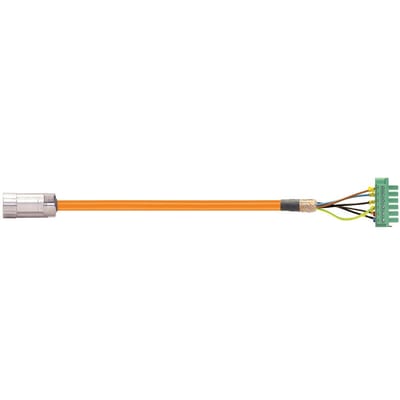 readycable® servo cable suitable for Kollmorgen / Danaher Motion 107481 (15 m), base cable, PVC 7.5 x d (MAT9340011)