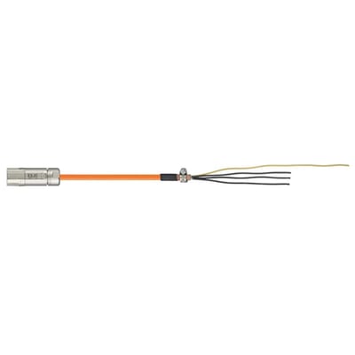 readycable® servo cable suitable for Siemens 6FX_002-5DG42, base cable, PVC 15 x d (MAT9451597)