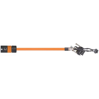 readycable® servo hybrid cable suitable for Beckhoff ZK4500-8022-, base cable PVC 10 x d (MAT9750308)