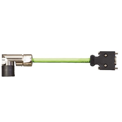 readycable® signal cable suitable for Siemens 6FX3002-2CT10, base cable, PVC 10 x d (MAT9741507)