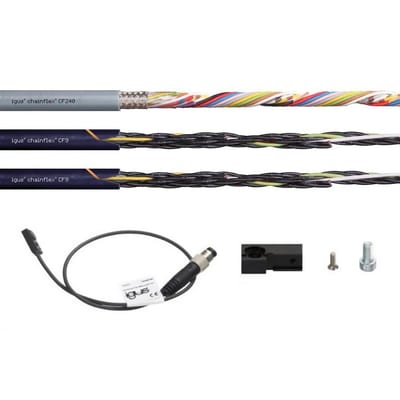 Robot cable set for 2-Axis kinematics