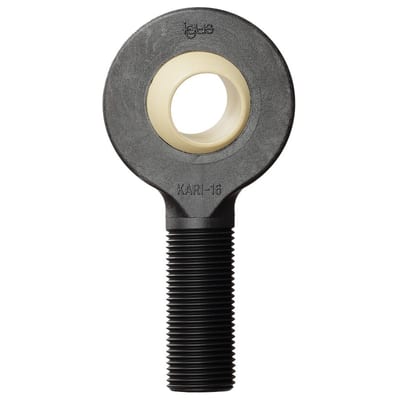 Rod end with male thread, KARI igubal®, spherical ball iglide® W300, inch