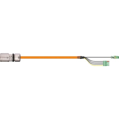 Servo cable suitable for Bosch Rexroth IRLB2-022DBB-NN, basic cable, 10XD, PVC (MAT9451360)
