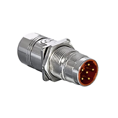 Speedtec connector, series B, M23 coupling with central attachment