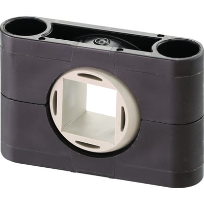 Split pillow block bearing with spherical ball for square profiles, ESQM-GT, igubal®