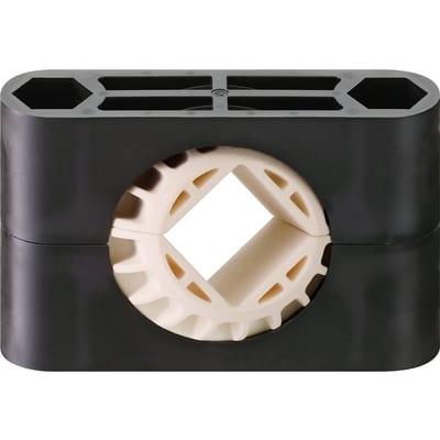 Split pillow block bearing with spherical ball for square profiles, KSQM-GT, igubal®