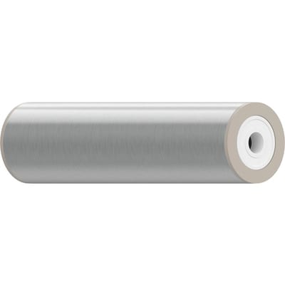 xiros® conveyor roller with ceramic bearing, stainless steel tube, high thermal and chemical resistance