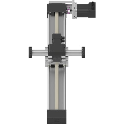 XY Actuator (Single Rail) | Workspace 500 x 150 mm