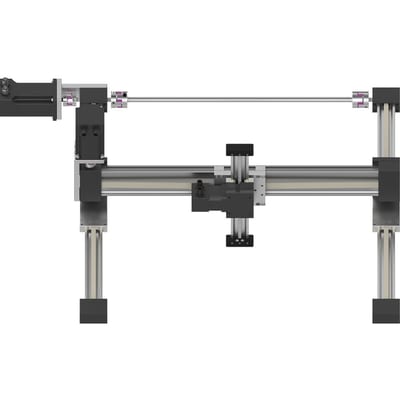 XYZ Gantry | DLE-RG-0002 | Workspace 400 x 400 x 150 mm