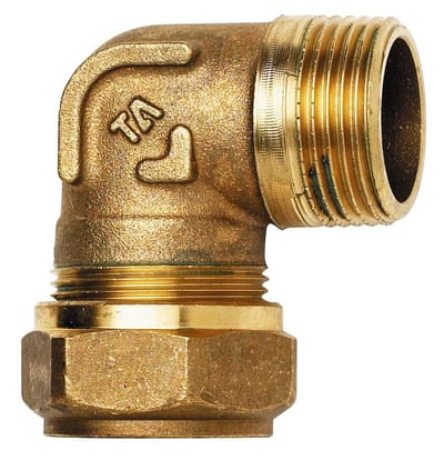IMI FPL Transition Nipple with nipple nipple - 22mm, 3/4", 90°