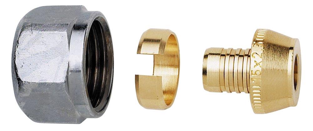 IMI PX Coupling Set with Support Sleeve, 1/2" x 15 x 2.5 mm PEX