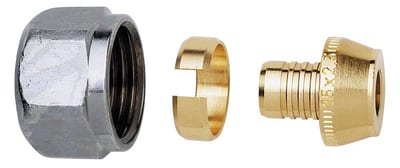 IMI PX Coupling Set with Support Sleeve, 1/2" x 15 x 2.5 mm PEX