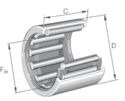 INA HK3038-ZW Needle Bushing - 30mm, 37mm, 38mm