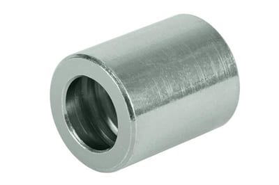 Indunorm XVTE16 Cap smooth galvanized steel - 1", TPXV, Parker 2SN, Parker 2SC