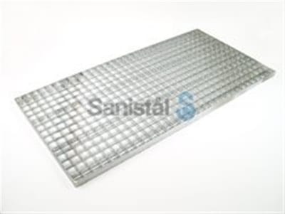 Industrial Scraper Grate Hot-dip Galvanized Steel 1500 x 500 x 25 mm