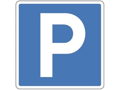 Information Sign parking E33.1 - 50cm, 50cm