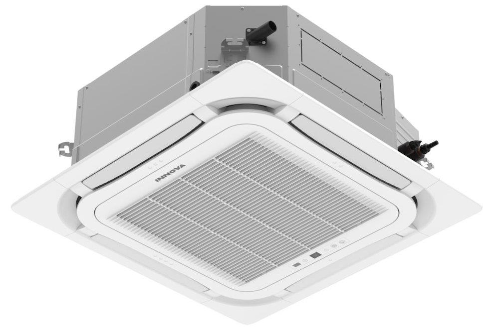 Innova Heat pump air/air 4-Way cassette 140K without panel PAC - 13.4kW, 15.5kW, 4, 6.3, A+/A++, 3/8 x 5/8", 64DB(A), R32, No, IGZCAPB140V2NI-1
