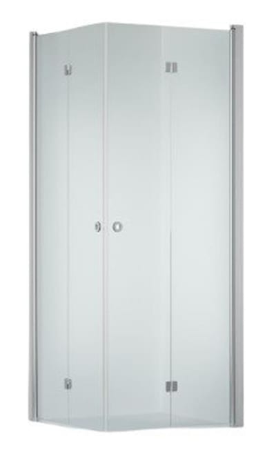 INR Linc Angel Flex Shower corner - 2000mm, 800mm, Clear