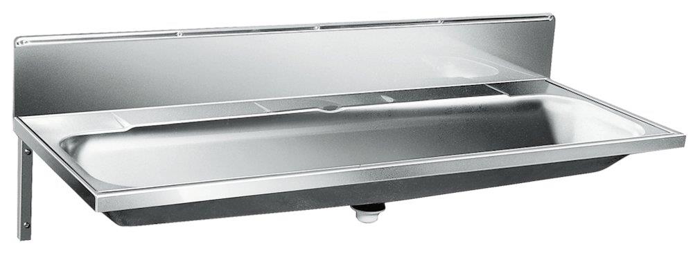 Intra Juvel Sink Ring with backplate stainless steel - 1200mm