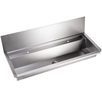 Intra Juvel Sink Ring with backplate Stainless steel - 2400mm, 474mm, 142mm