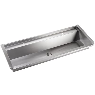 Intra Juvel Sink Ring without backplate Stainless steel - 2400mm, 474mm, 142mm