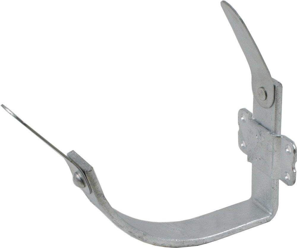 IPA Console Gutter Bracket with full rear seam 1/4 round galvanized - 400mm, 14", Konsol, Zinc, 5mm, 25mm