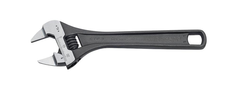 Ironside Adjustable Wrench Xtra Slim - 13mm, 4", 102227