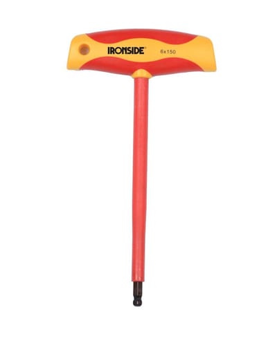Ironside Allen Key T-handle VDE 1000 Volt - 4mm, 150mm
