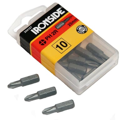 Ironside Bits phillips reduced - 10PCS