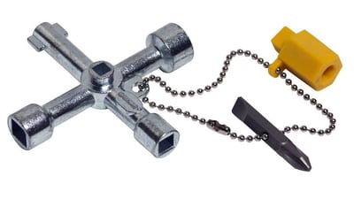 Ironside Electrical Cabinet Key cross
