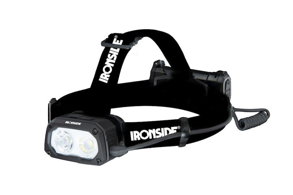 Ironside Headlamp - 7,2V/4800 mAh Li-ion, 2200LM, Rechargeable, 400198